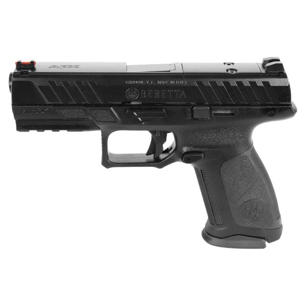 Beretta apx a1 full size rdo handgun 9mm luger 17rd magazines(2) 4. 25" barrel fiber optic front sight
