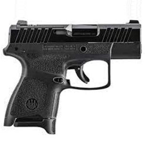 Beretta apx-a1 carry le handgun 9mm luger 8rd magazine(1) 3" barrel black grip/slide