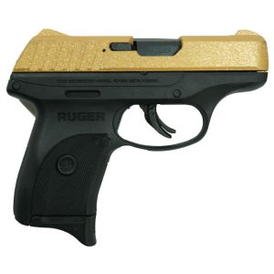 Ruger ec9s gold glitter handgun 9mm luger 7rd magazine 3. 12" barrel