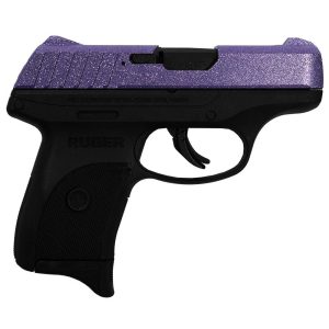 Ruger ec9s exclusive purple sparkle handgun 9mm luger 7rd magazine 3. 12" barrel