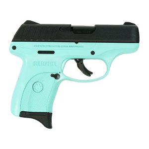Ruger ec9s handgun 9mm luger 7rd magazine 3. 12" barrel robin's egg blue frame