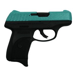 Ruger ec9s cssi exclusive robin's egg blue glitter handgun 9mm luger 7rd magazine 3. 12" barrel