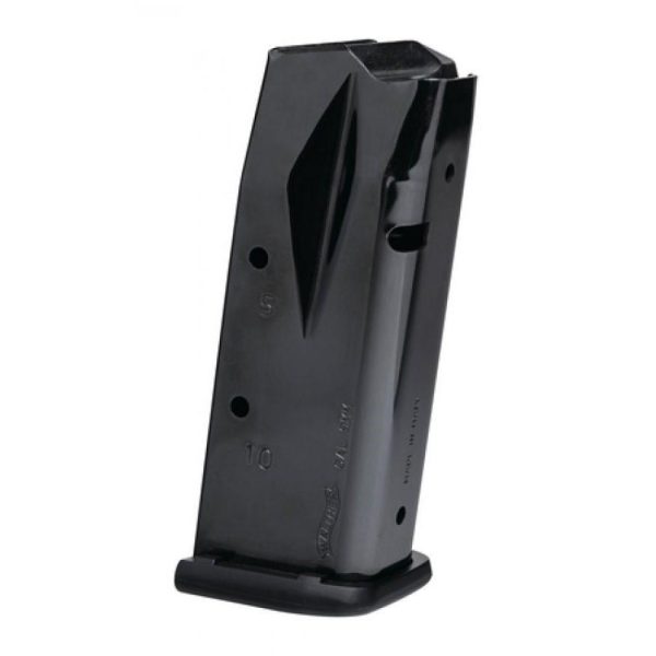 Walther p99 compact magazine 9mm black stainless 10/rd