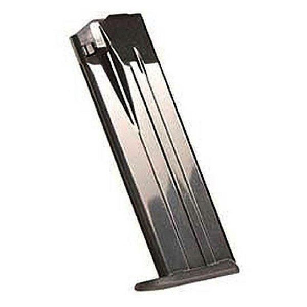 Walther ppq m2 magazine w/finger rest 9mm afc black 17/rd