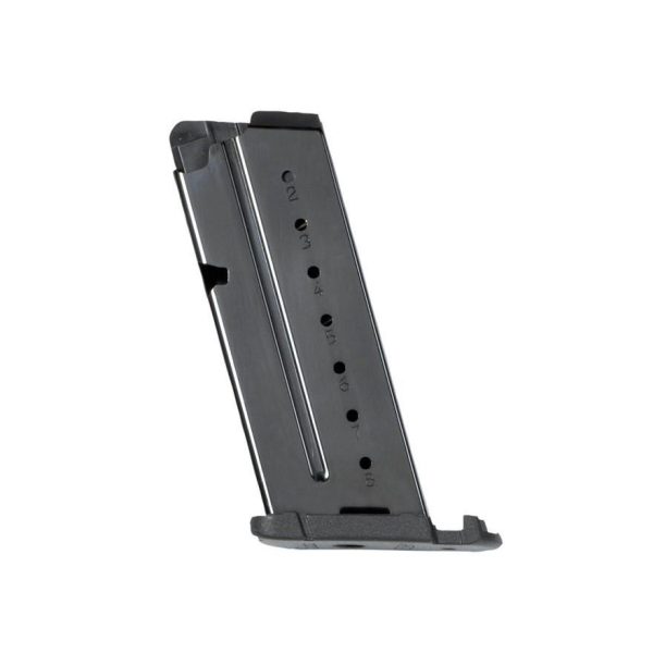 Walther pps m2 magazine 9mm luger black stainless 6/rd