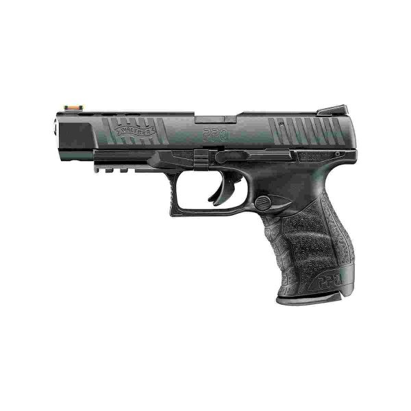 Ppq m2. 22lr 5" black 12rd w/fo site