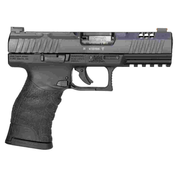 Walther wmp handgun. 22 wmr 15rd magazines (2) 4. 5" barrel black optic ready