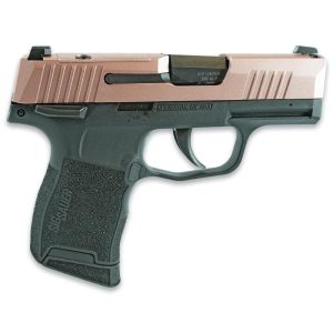 Sig sauer exclusive "rose sparkle slide" p365-380 handgun 380 auto 10rd magazine 3. 1" barrel black manual safety
