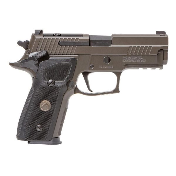 Sig sauer p229 legion compact handgun 9mm luger 10rd magazines (3) 3. 9" barrel legion grey optics ready manual safety