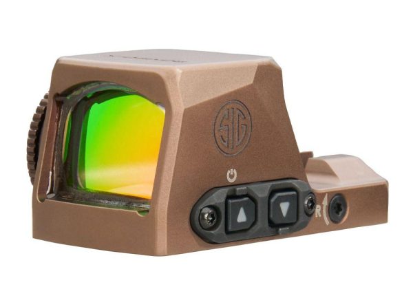 Sig sauer romeo-x reflex sight open w compact footprint/ circle dot - flat dark earth