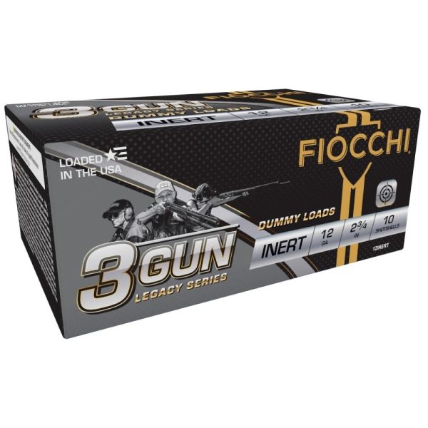Fiocchi 3 gun match dummy shotshells 12ga 10/ct