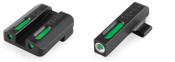 Truglo tfx tritium/fiber-optic day/night sight - ruger american set