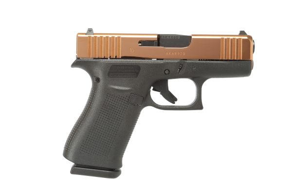 Glock g43x 9mm rose gold 3. 39" 10+1