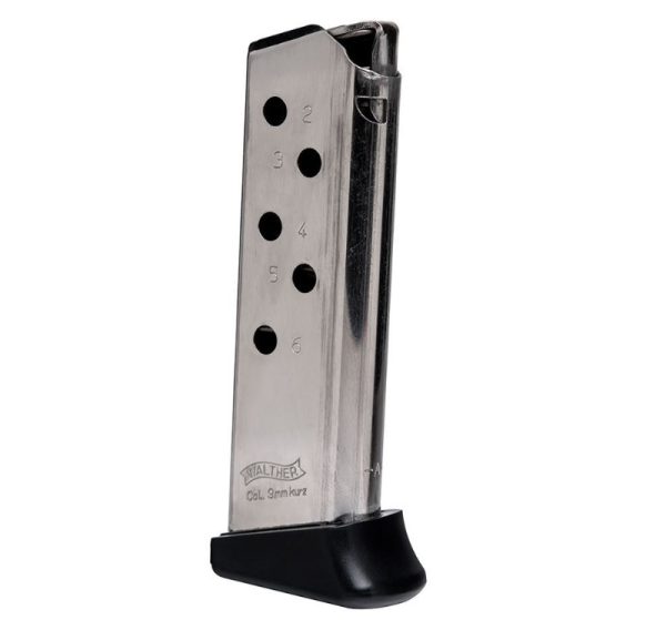 Walther arms magazine ppk 380acp 6rd nkl fr