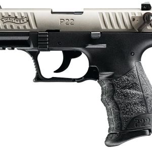 Walther arms p22q 22lr 10+1 3. 4" nickel