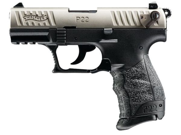 Walther arms p22q 22lr 10+1 3. 4" nickel