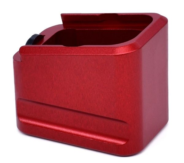 Warne glock 17/22 mag ext +5/+4 red