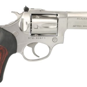 Ruger sp101 327fed 3" stainless adj