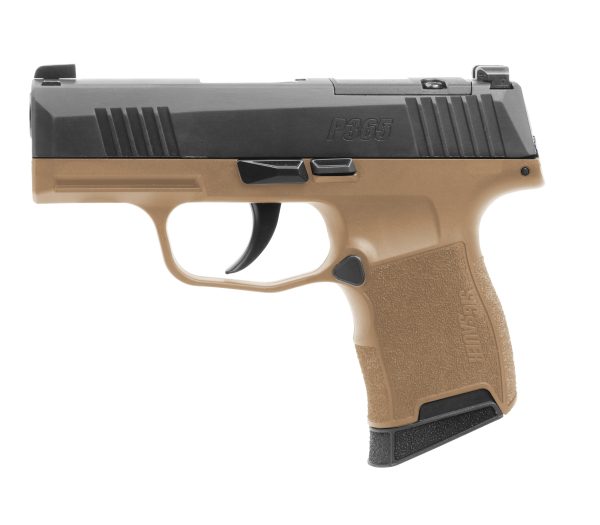 Sig sauer p365 9mm coyote 10+1 xray or