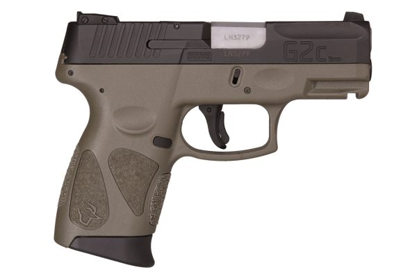 Taurus g2c 9mm blk/odg 3. 2" 12+1    #