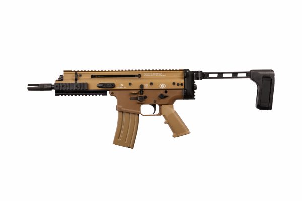 Fn scar 15p 5. 56mm fde 7. 5" brace