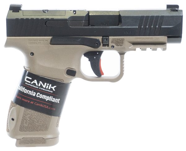 Canik mete mc9ls 9mm blk/fde 10+1 ca