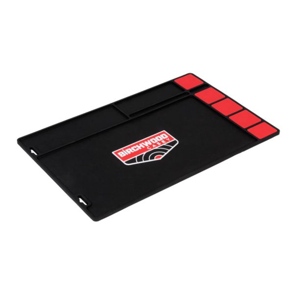 Birchwood casey pistol cleaning mat 17" x 11" black