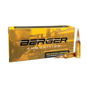 Berger hybrid target rifle ammunition 6. 5 prc 153. 5gr otm 2930 fps 20/ct