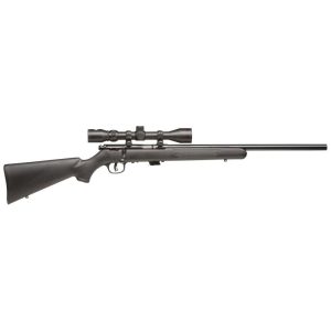 Savage arms mark ii fvxp rifle 22 lr 5/rd 21" barrel black with scope
