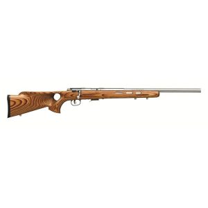 Savage arms 93r17 btvss rifle 17 hmr 5/rd magazine 21" barrel brown wood with thumbhole
