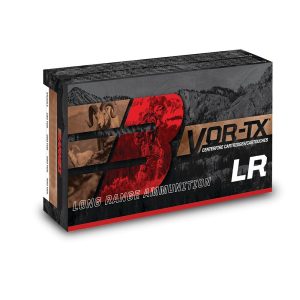 Barnes vor-tx long range rifle ammunition. 30-06 sprg 175gr lrxbt 2800 fps 20/ct