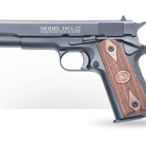 Chiappa 1911. 22 lr handgun. 22 lr 10rd magazines(2) 5" barrel wooden grips