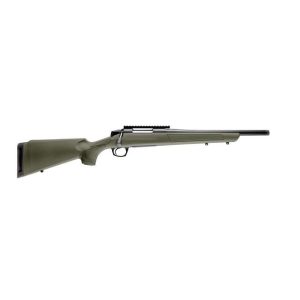 Cva cascade sr rifle. 300 blackout 4rd capacity 16. 5" threaded cerakote black barrel od green stock pic rail