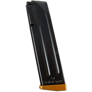 Cz tactical sport orange handgun magazine orange aluminum base pad 9mm luger 20/rd
