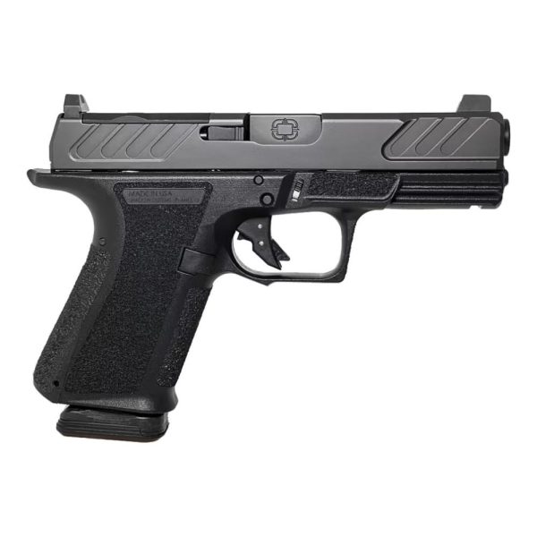Shadow systems mr920 handgun 9mm 10/rd 4" barrel black frame foundation slide optic black
