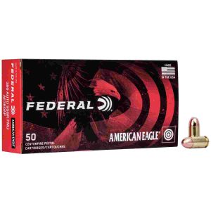 American eagle handgun ammunition. 380 acp 95 gr fmj 980 fps 50/ct