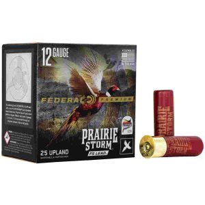 Federal prairie storm fs lead shotshells 12 ga 3" 1-5/8oz 1350 fps #5 25/ct