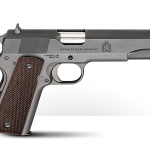 Springfield 1911 defender. 45 acp 7rd magazine 5" barrel parkerized