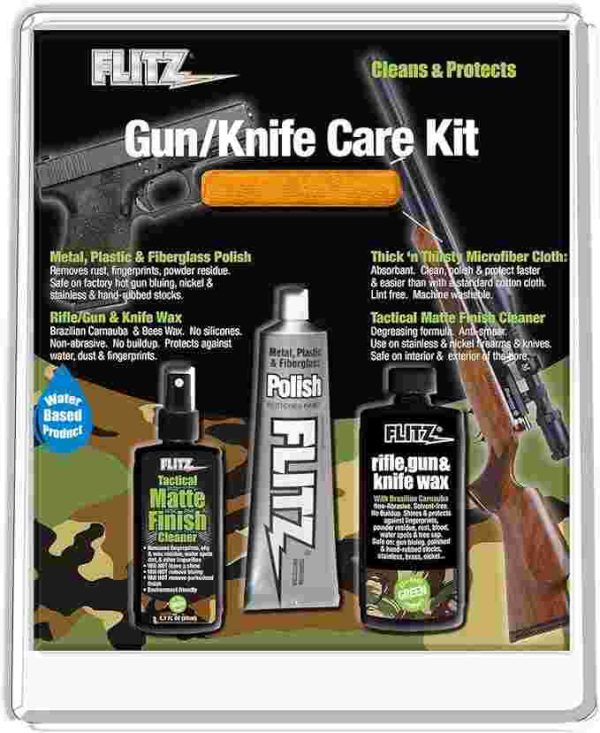 Flitz gun & knife care kit