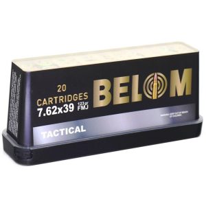 Global ordnance belom rifle ammunition 7. 62x39 123gr fmj 2296 fps 20/ct