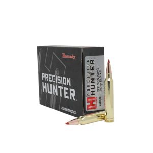 Hornady precision hunter rifle ammunition. 300 win mag 200 gr eld-x 2850 fps 20/ct