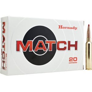 Hornady match rifle ammunition. 300 prc 225 gr eld match 2810 fps 20/ct