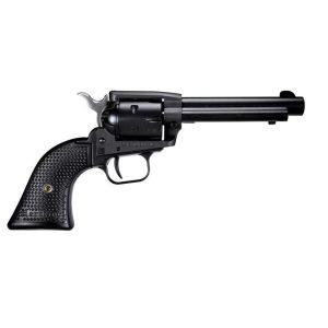Heritage rough rider steel frame handgun. 22 lr/. 22 wmr 6rd capacity 4. 75" barrel black satin finish polymer grips