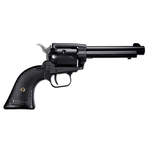 Heritage rough rider steel frame handgun. 22 lr/. 22 wmr 6rd capacity 4. 75" barrel black satin finish polymer grips