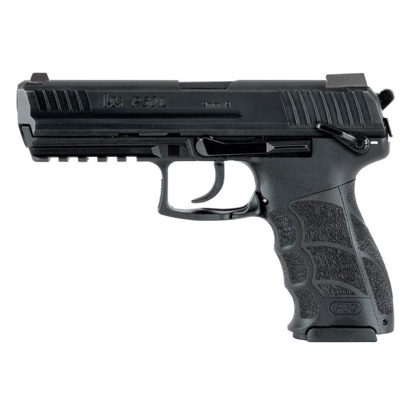 H&k p30l long slide handgun 9mm luger 17(1)&20(1)rd magazines 4. 45" barrel da/sa v3 decocking button
