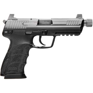 H&k hk45 tactical handgun. 45 auto 10rd magazines(2) 5. 20" threaded barrel da/sa v1 decocking lever & safety