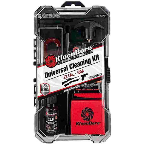 Kleenbore universal cleaning kit handgun rifle shotgun