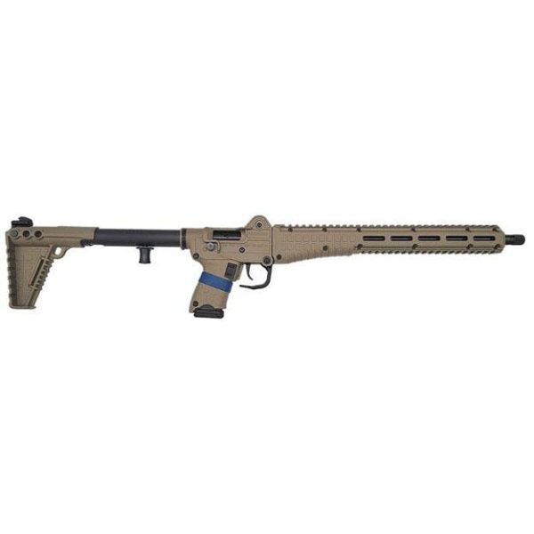 Keltec sub2000 gen 3 rifle 9mm luger 15rd magazine 16. 15" barrel tan