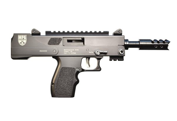 Masterpiece arms mpa57dmg handgun 5. 7x28mm 20rd magazine 5" threaded barrel black