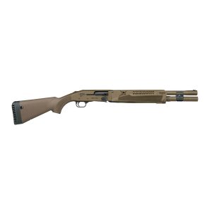 Mossberg 940 pro thunder ranch shotgun 12ga 7rd capacity 18. 5'' barrel optic-ready fde/patriot brown